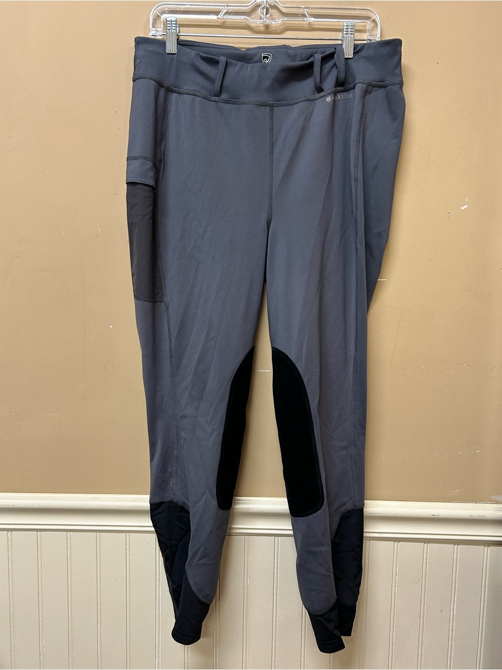 Noble Equestrian Gray Riding Breeches Size XL
